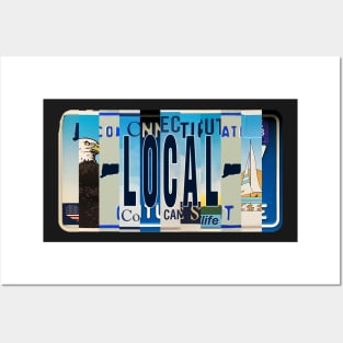 Connecticut Local License Plates Posters and Art